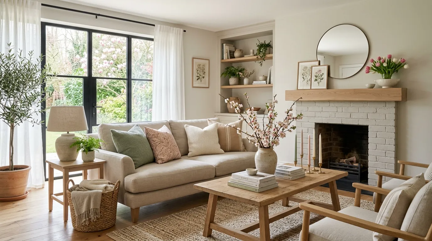 Winter to Spring Decor