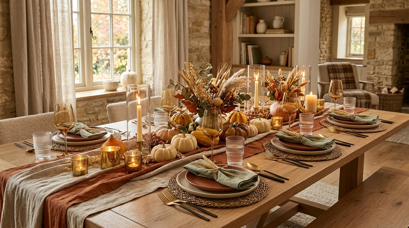 Fall Table Setting Ideas