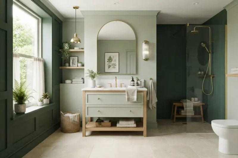 Green Bathroom Ideas