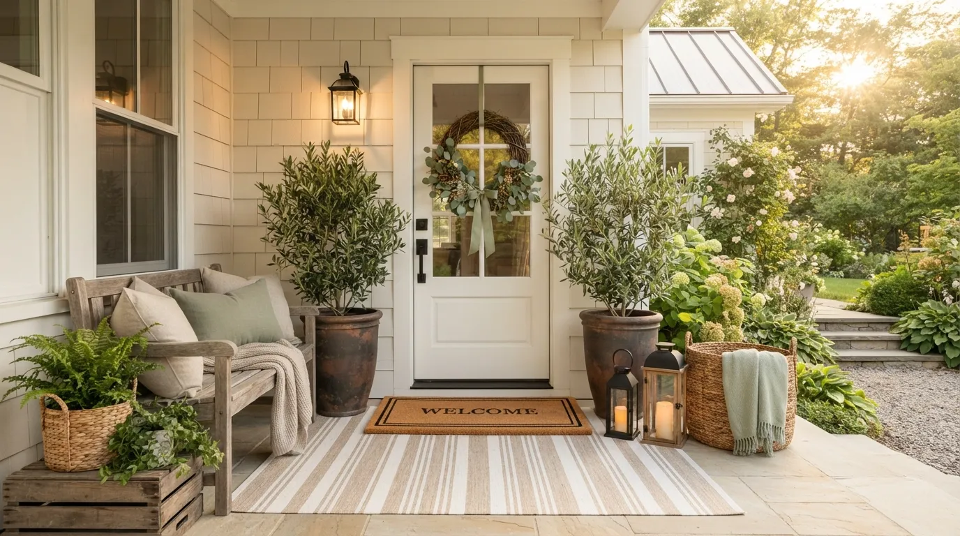 Late Summer Front Door Decor Ideas
