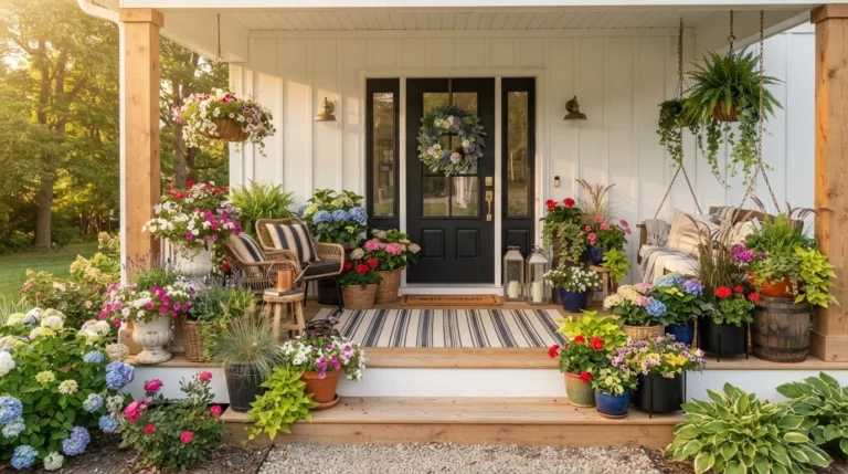 Summer Porch Planter Ideas